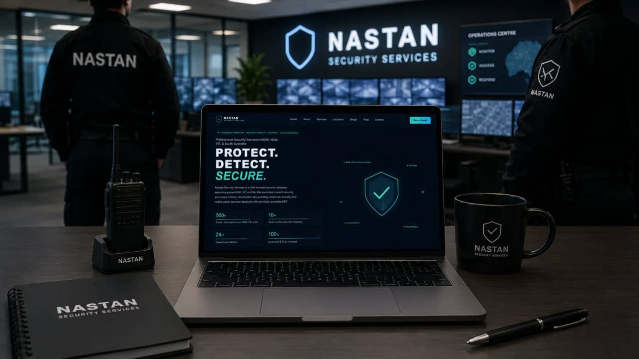 Nastan Security Services project preview